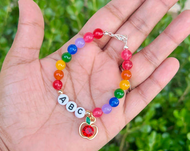Rainbow Chunky Bracelet
