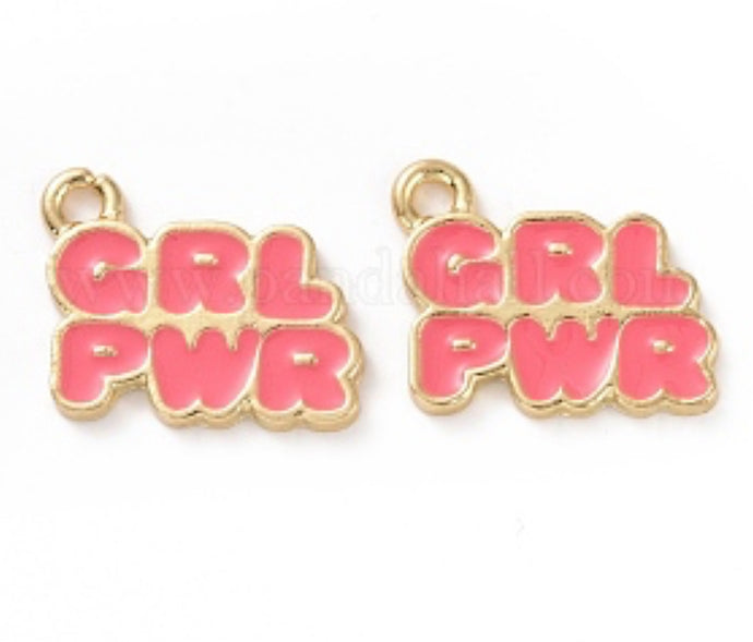 Girl power Charm