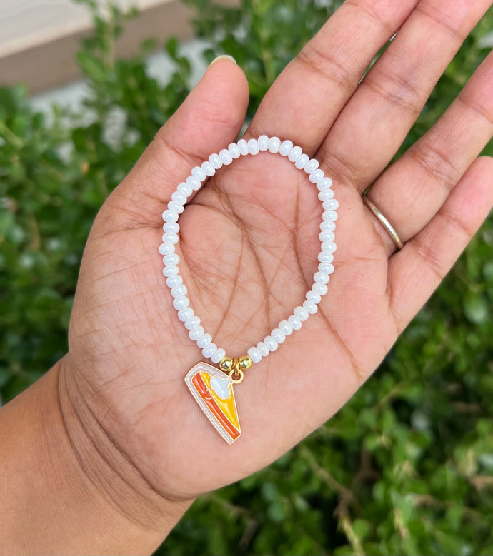Pumpkin pie bracelet