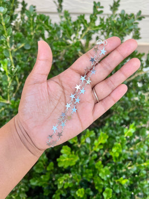 Silver Dainty Stars