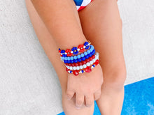 Load image into Gallery viewer, Mystery RWB FLOWER BRACELET