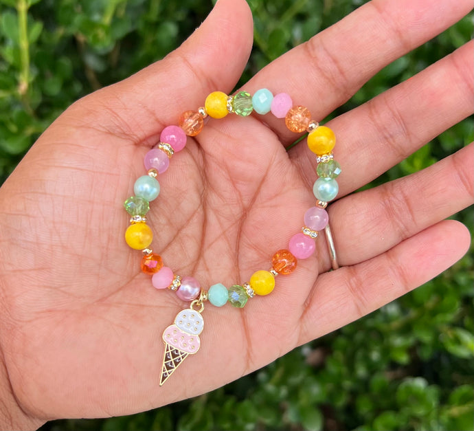Double Scoop Ice Cream Bracelet