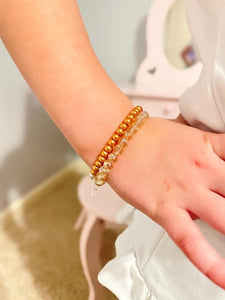 Light Gold crystal Bracelet
