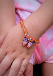 Sunset Butterfly Bracelet