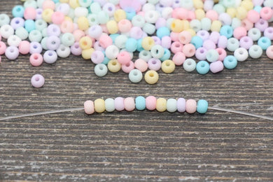 Matte Pastel Seed Beads