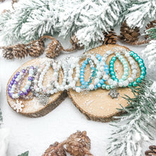 Load image into Gallery viewer, Winter Wonderland Snow Flake Bracelets