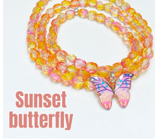 Load image into Gallery viewer, Sunset Butterfly Bracelet
