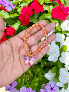 Sunset Butterfly Bracelet